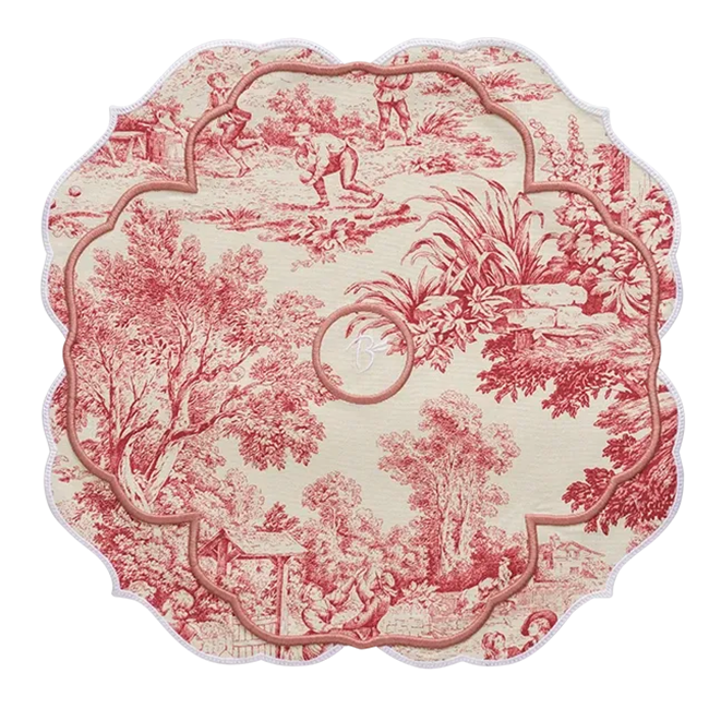 Placemats Fountain de Jouy