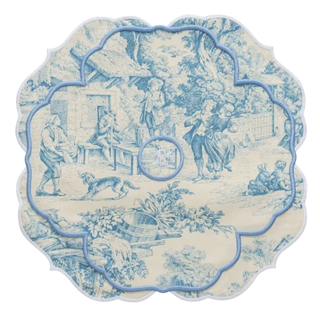 Placemats Fountain de Jouy